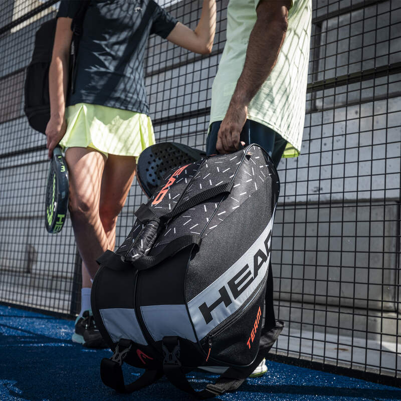 HEAD Team Padel Bag L Padeltasche - Schwarz