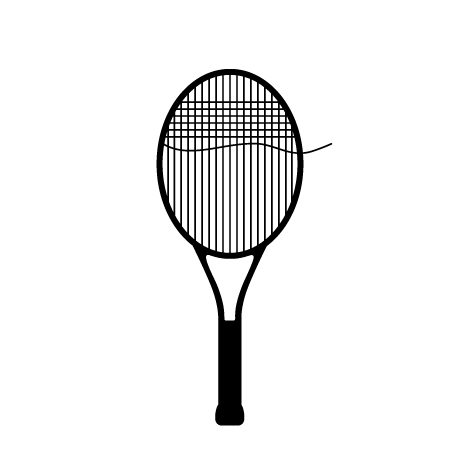 Besaitungsservice - gebrauchte Tennisschläger YONEX Polytour Pro 1,25mm - Gelb
