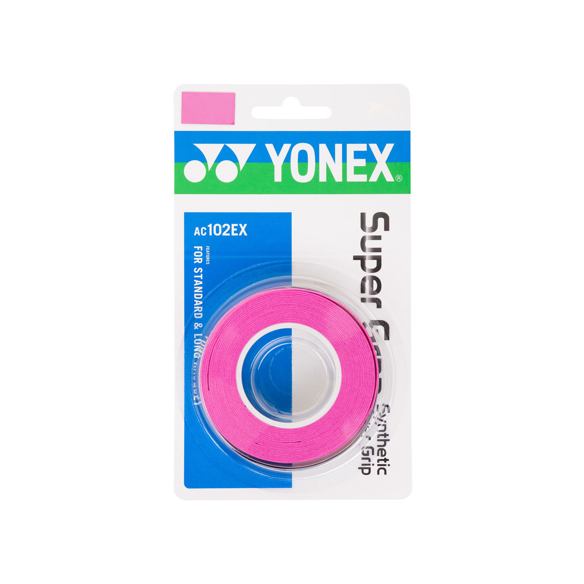 YONEX Super Grap Synthetic Over Grip 3 Stk. - Pink YONEX Super Grap Synthetic Over Grip 3 Stk. - Pink