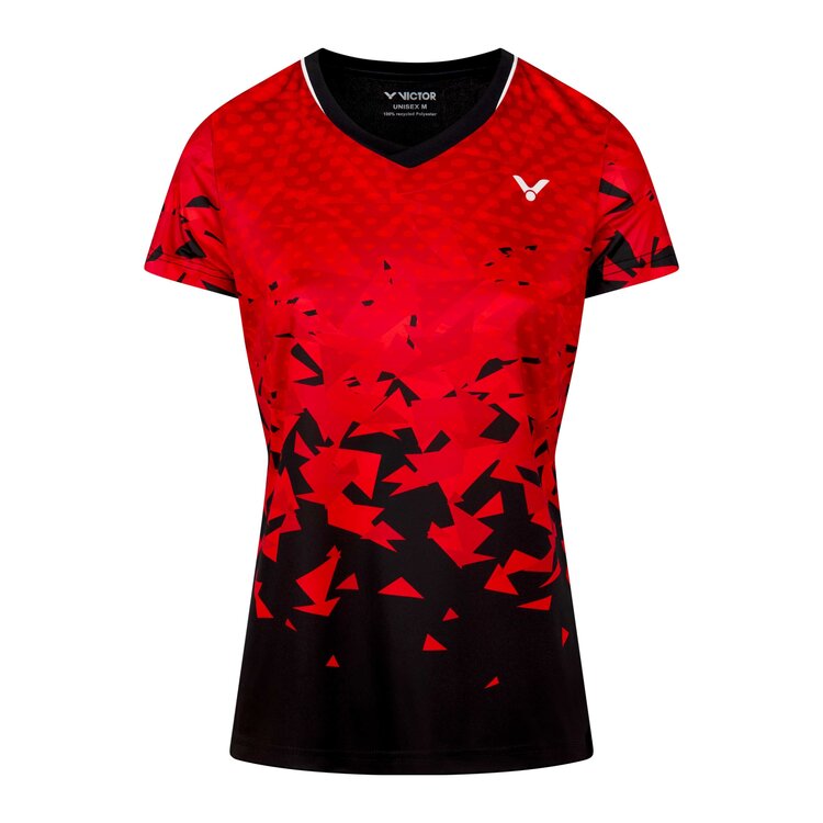 VICTOR T-Shirt T-54101 D Women - Rot XL