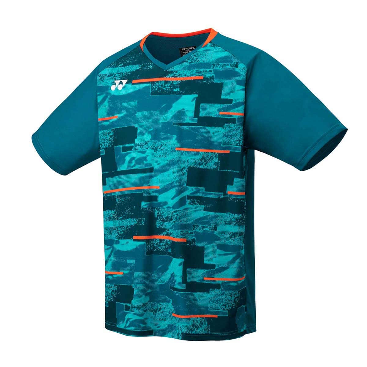 YONEX YM0034 Men’s Crew Neck Shirt – Team-Club - 3XL - Blau/Grün