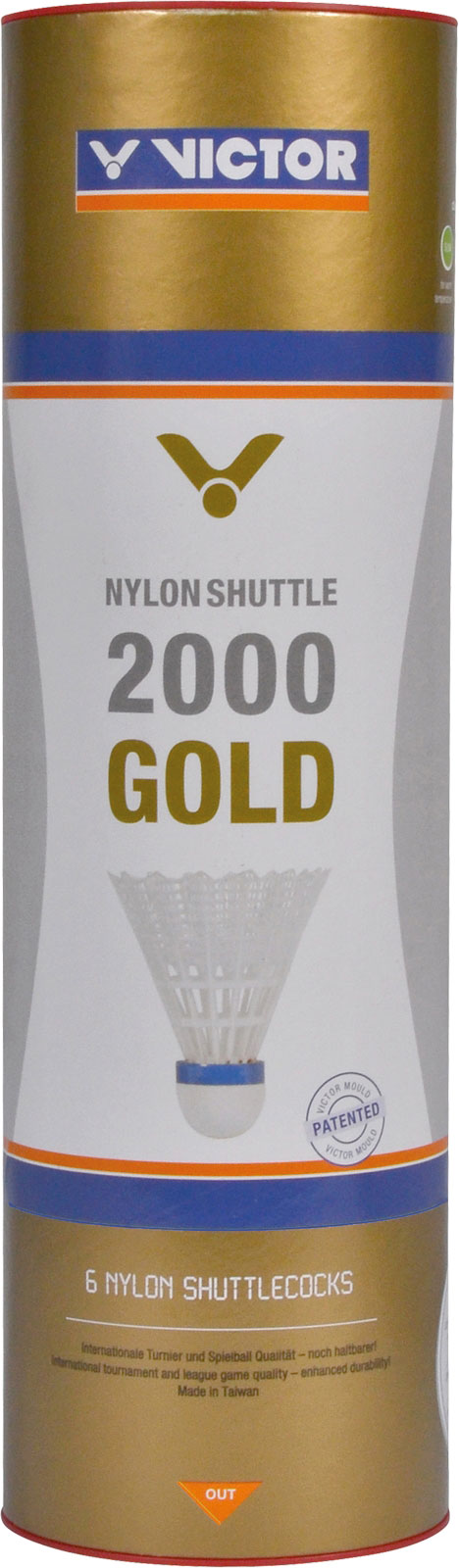 VICTOR Nylonshuttle 2000 medium/weiß