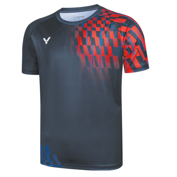 VICTOR Asia T-Shirt T-50001TD B Unisex - Blau XXL