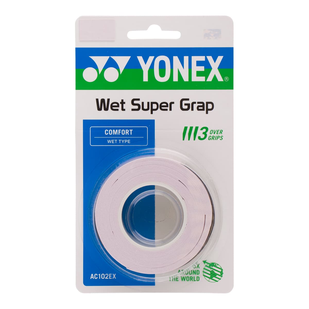 YONEX Super Grap Synthetic Over Grip 3 Stk. - Mist Pink YONEX Super Grap Synthetic Over Grip 3 Stk. - Mist Pink