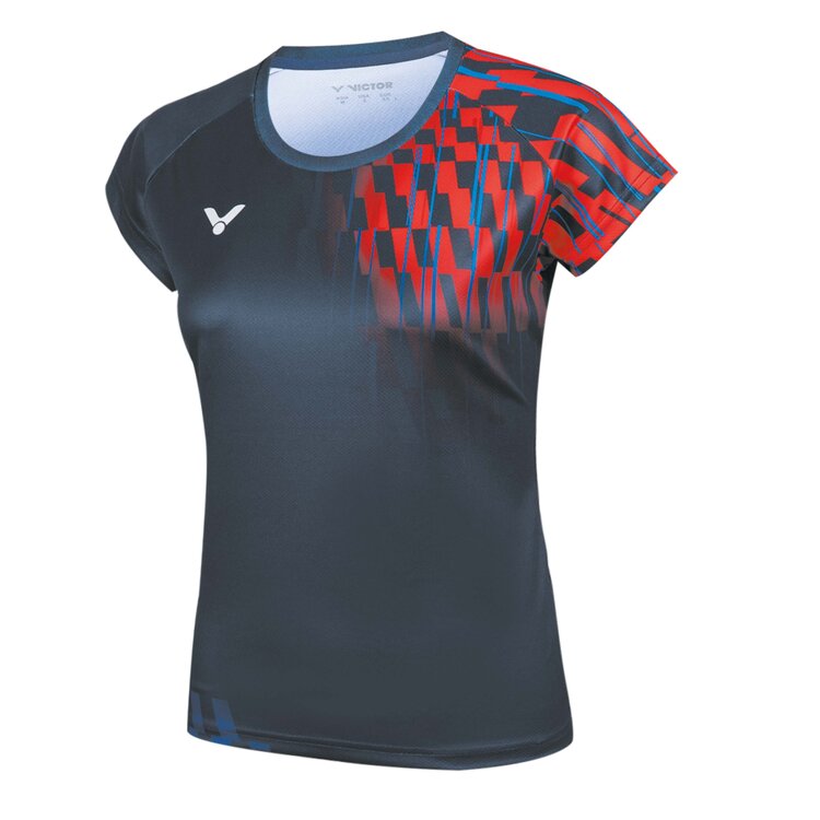 VICTOR Asia T-Shirt T-51001TD B Women - Blau XL
