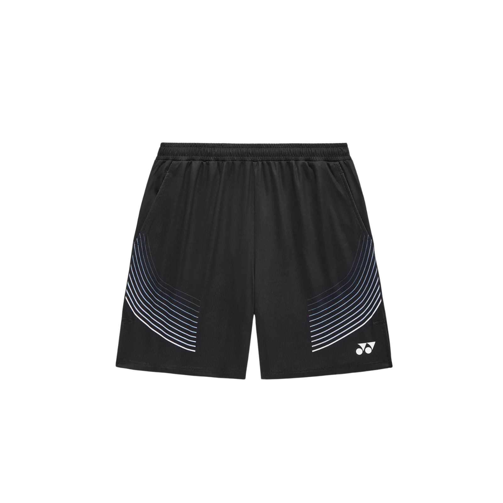YONEX 15247 Unisex Knit Shorts - Practice - Schwarz - XL
