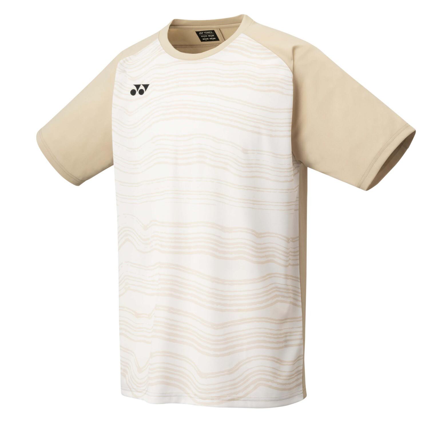 YONEX YM0050 Men’s Crew Neck T-Shirt XL - Beige