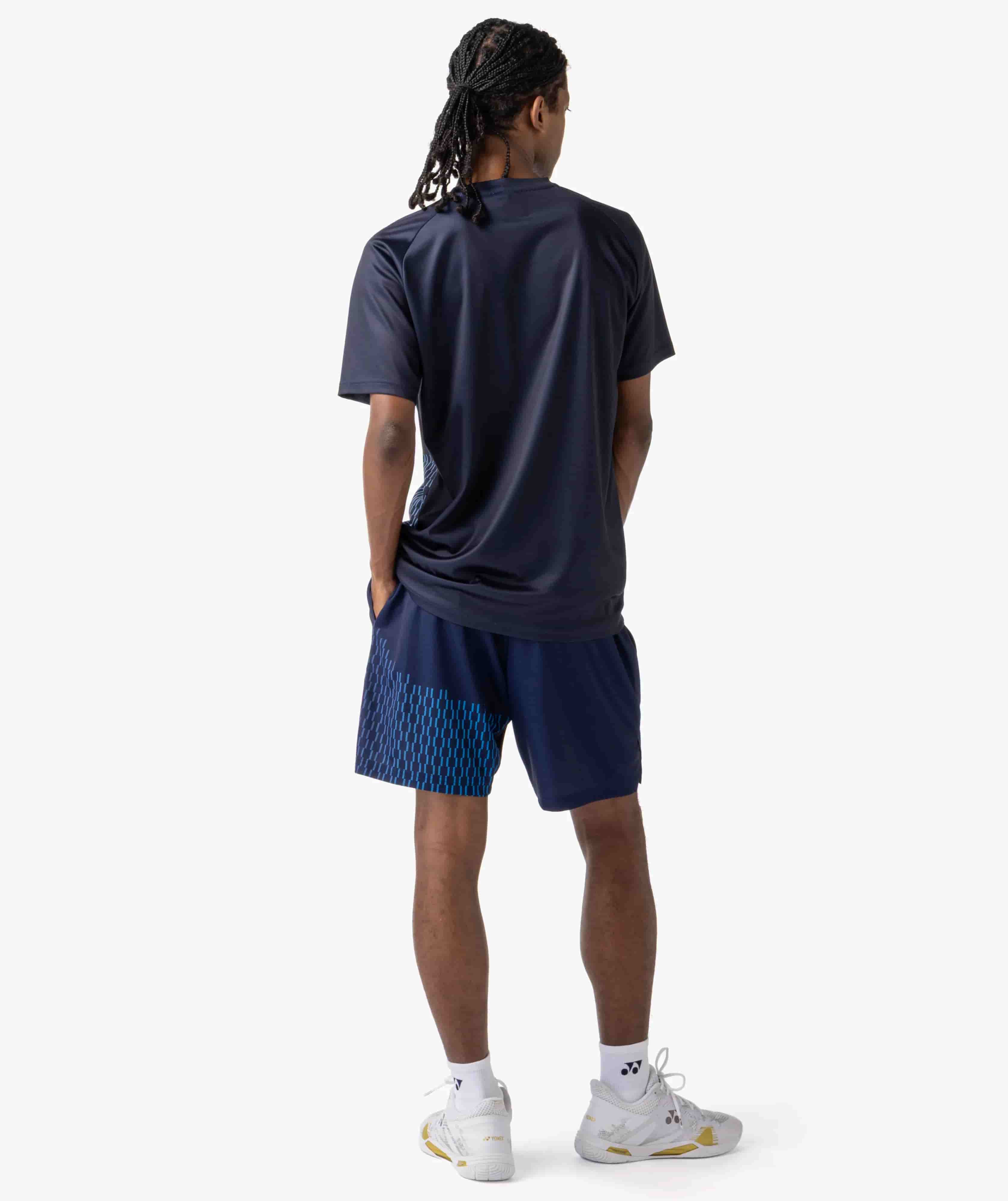 YONEX 16863 Unisex T-Shirt - Practice - Dark Navy - XL