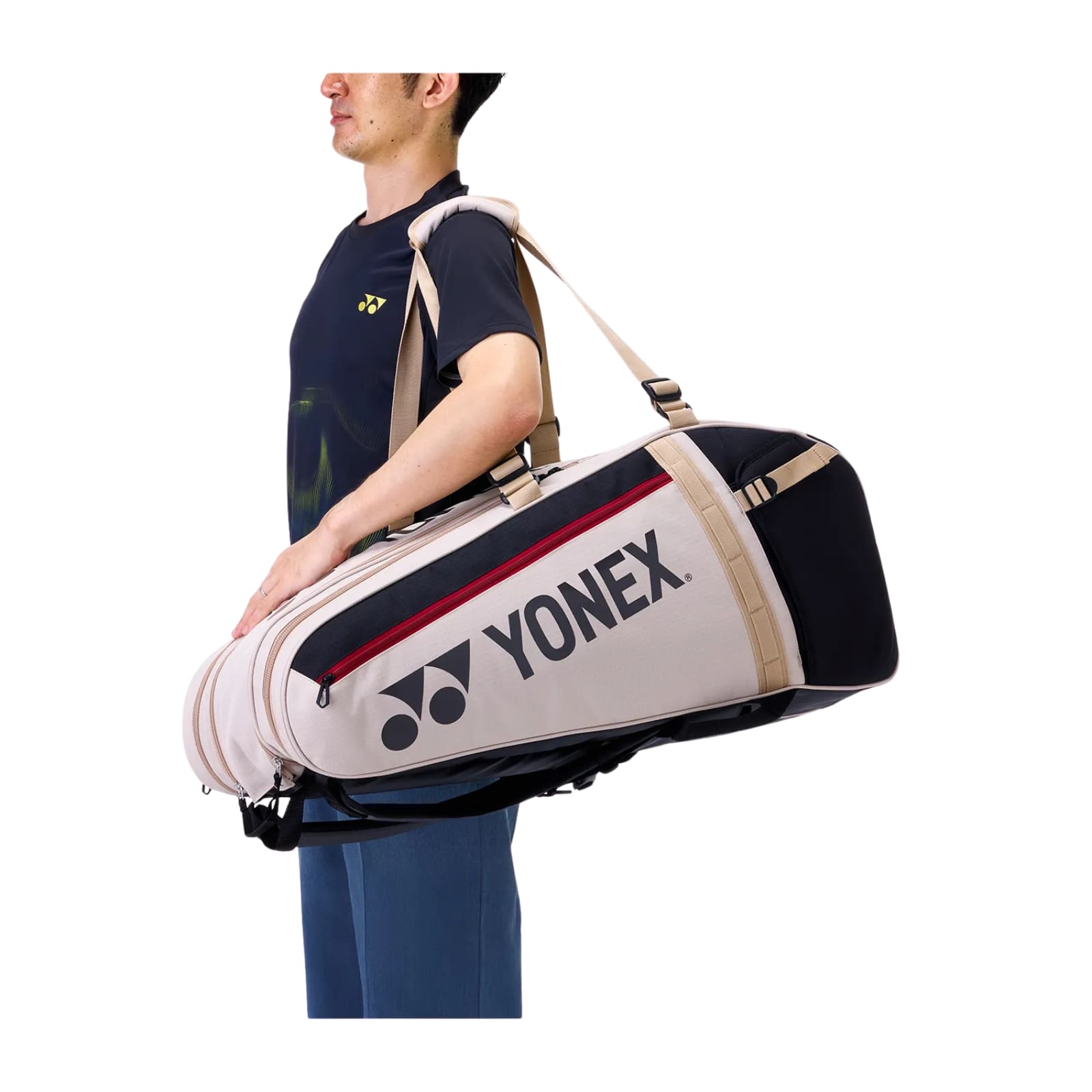 YONEX Gearlogic 72629 Racquet Bag - Beige