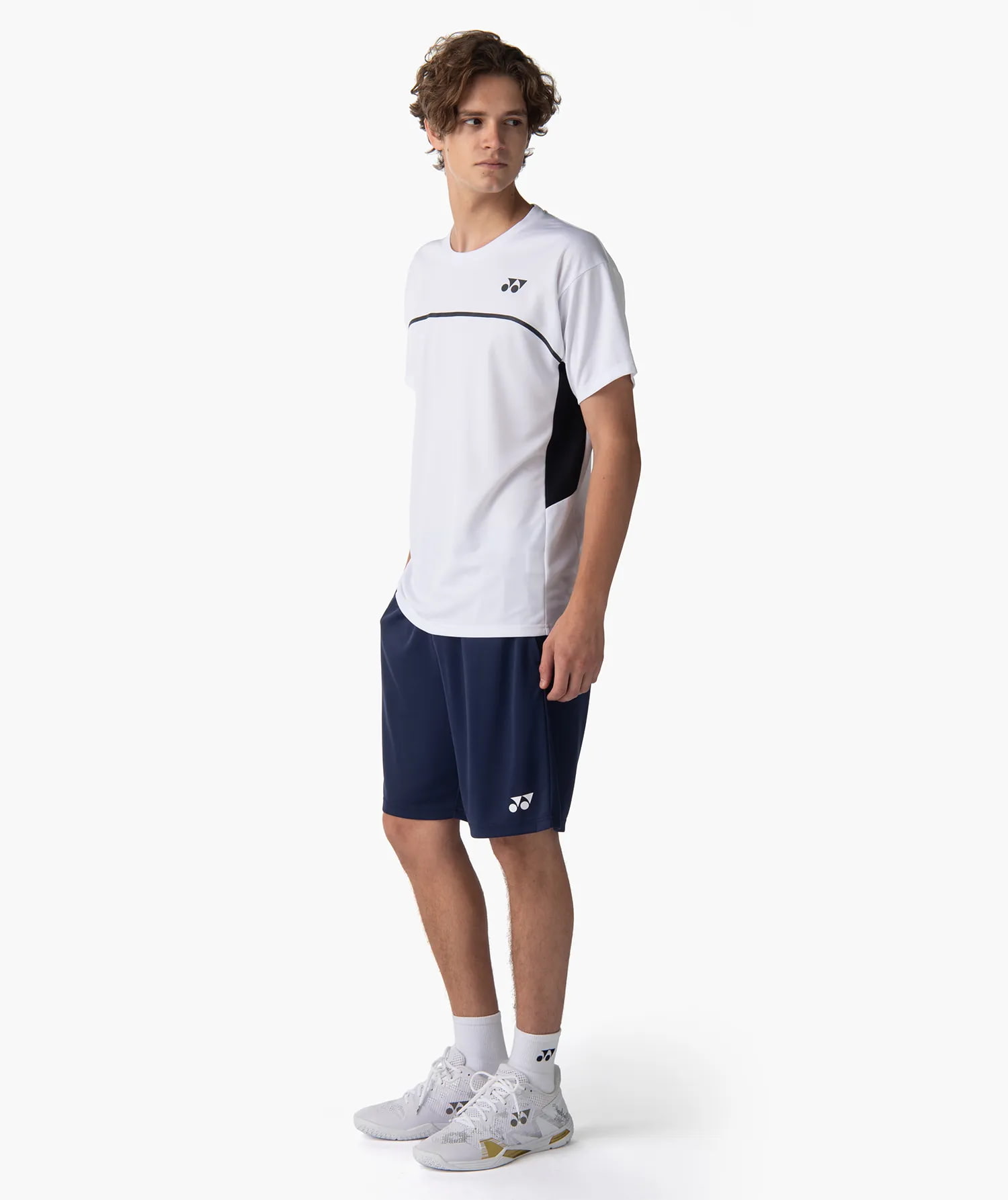 YONEX 15246 Unisex Shorts - Practice - Dark Navy - XL