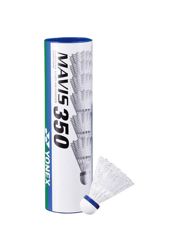 YONEX Mavis 350 Nylonball Medium - Weiß