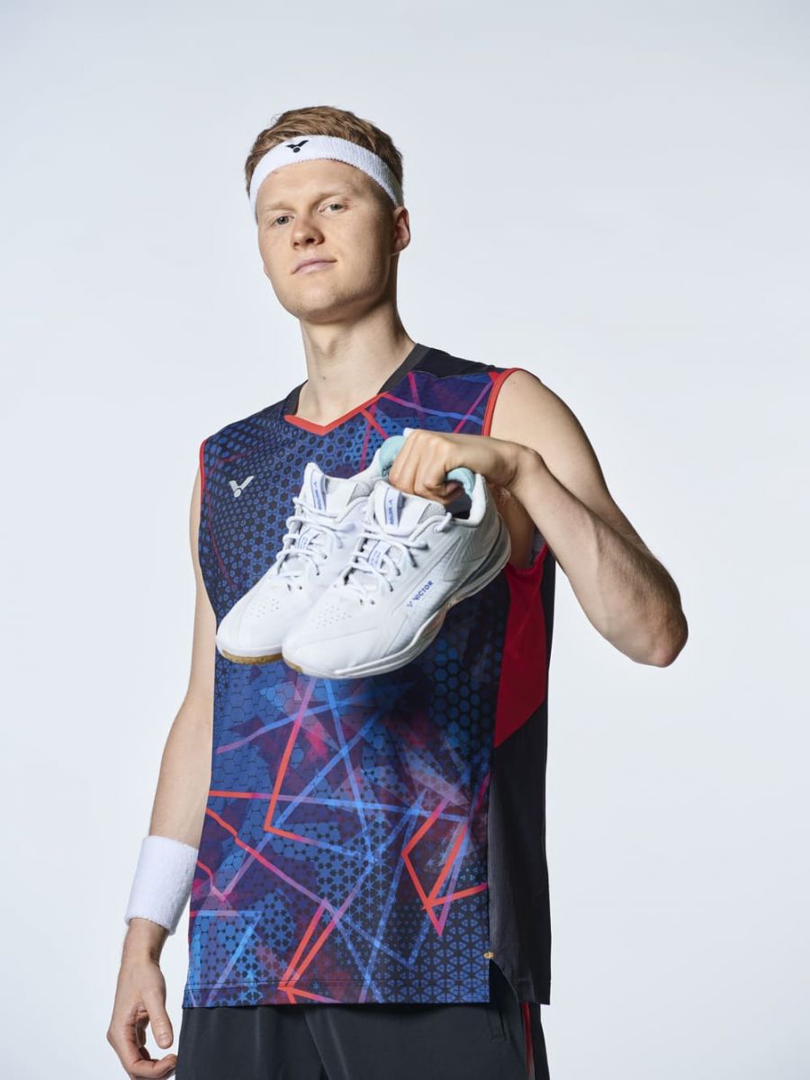 VICTOR A970 NitroLite A Pearly White - Badmintonschuh - 45,5