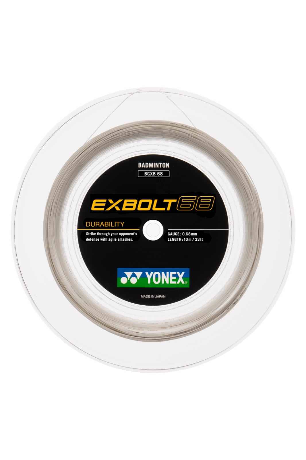 YONEX Exbolt 68 - 200m Rolle Grün