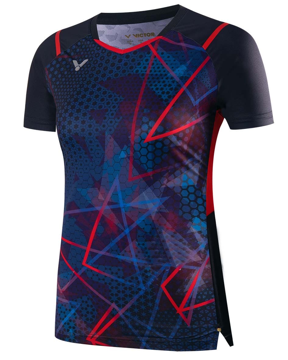 VICTOR Asia T-Shirt T-41001TD C Women - Dunkelblau L