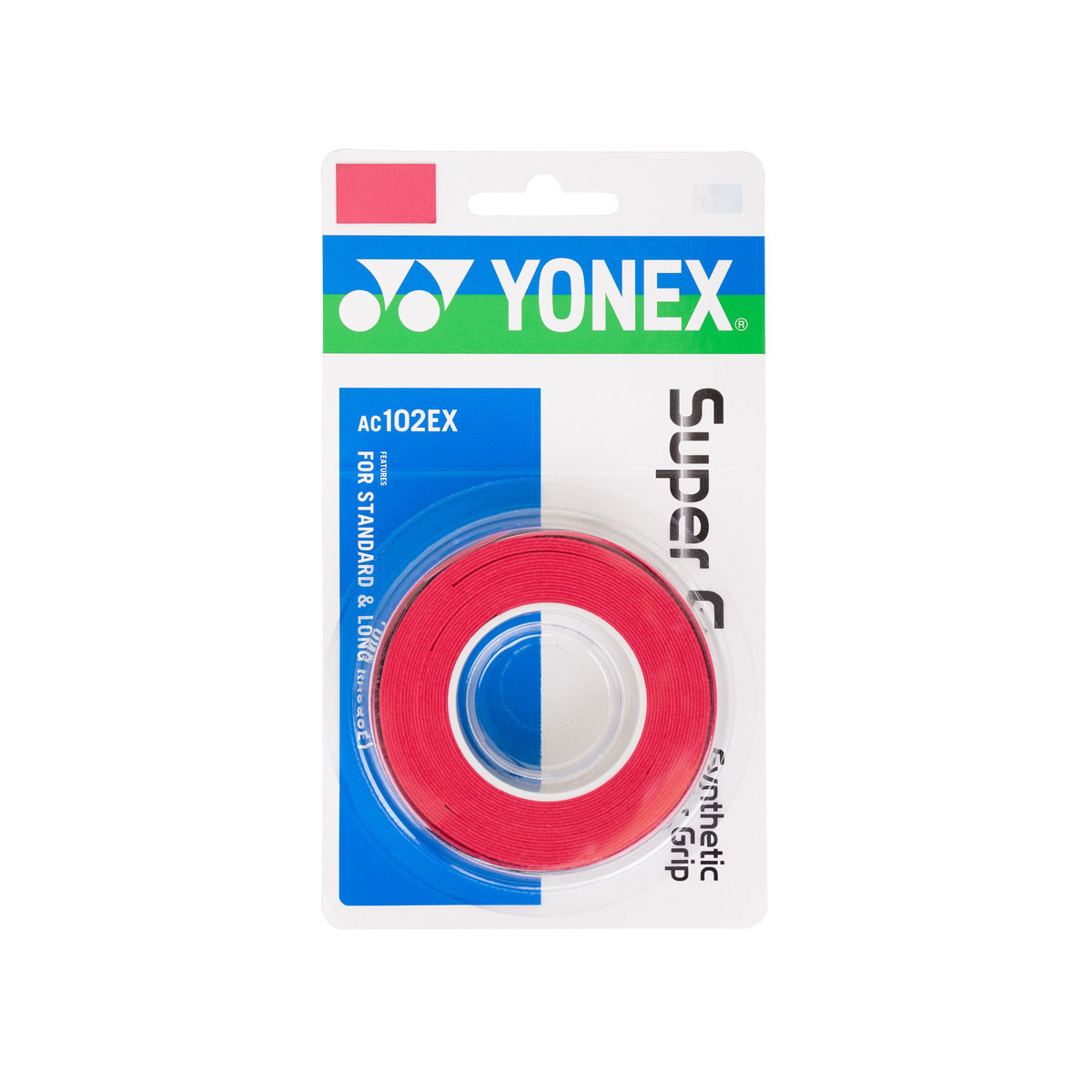 YONEX Super Grap Synthetic Over Grip 3 Stk. - Weinrot YONEX Super Grap Synthetic Over Grip 3 Stk. - Weinrot