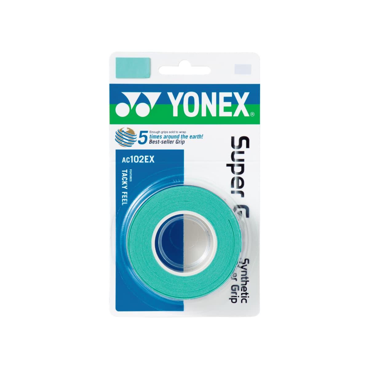YONEX Super Grap Synthetic Over Grip 3 Stk. - Grün YONEX Super Grap Synthetic Over Grip 3 Stk. - Grün