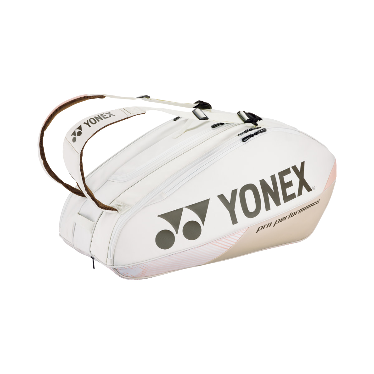 YONEX Pro Racketbag 92429EX 2024 Sand Beige YONEX Pro Racketbag 92429EX 2024 Sand Beige