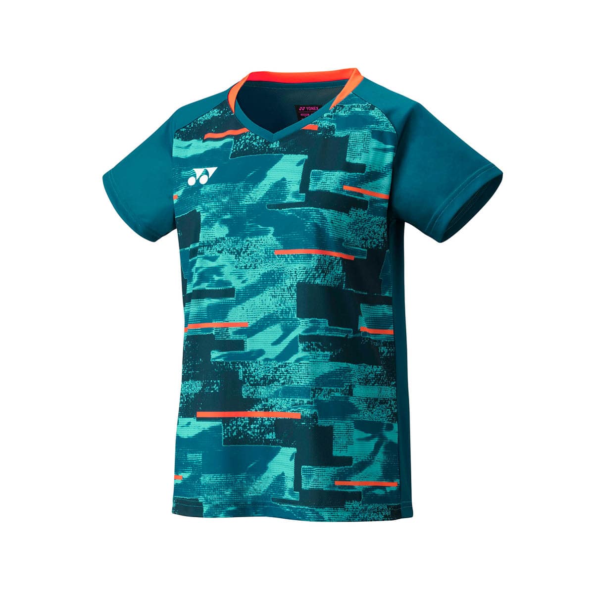 YONEX YW0034 Women's Crew Neck Shirt – Team-Club 3XL - Blau/Grün