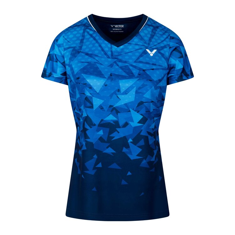 VICTOR T-Shirt T-54100 B Women - Blau XL