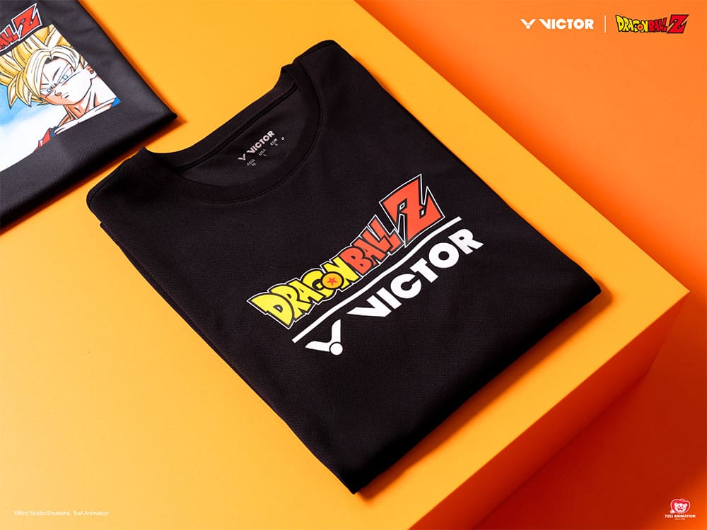 VICTOR x Dragon Ball Z T-Shirt T-502 DBZ - Schwarz - XXS